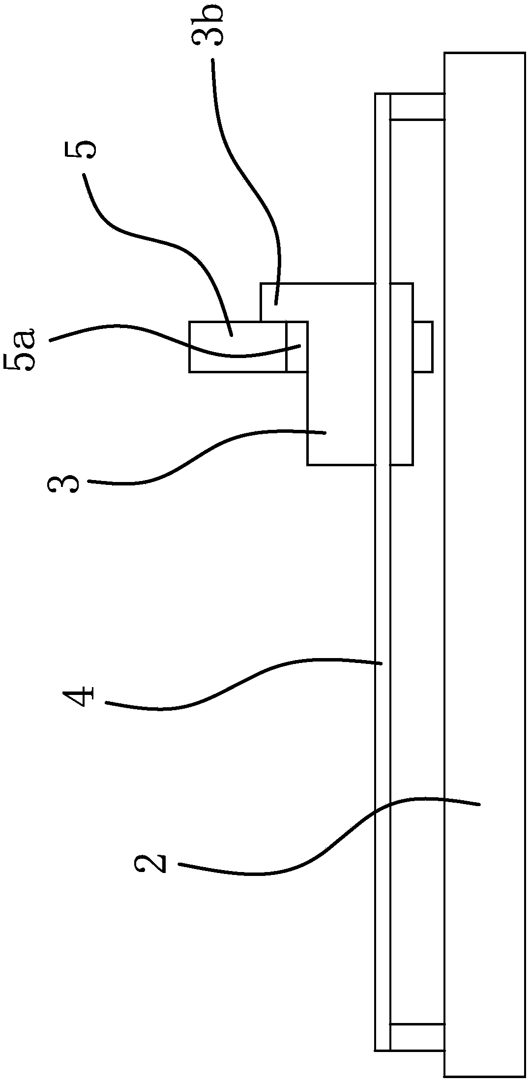 Limiting device for steel pipes in automatic assembly line of steel pipes