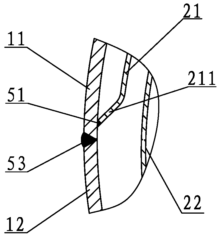 A spiral plate heat exchanger and its welding method