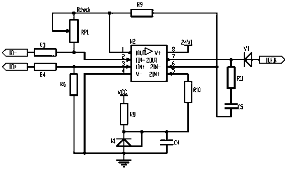 A driving power circuit for an electric dehumidifier