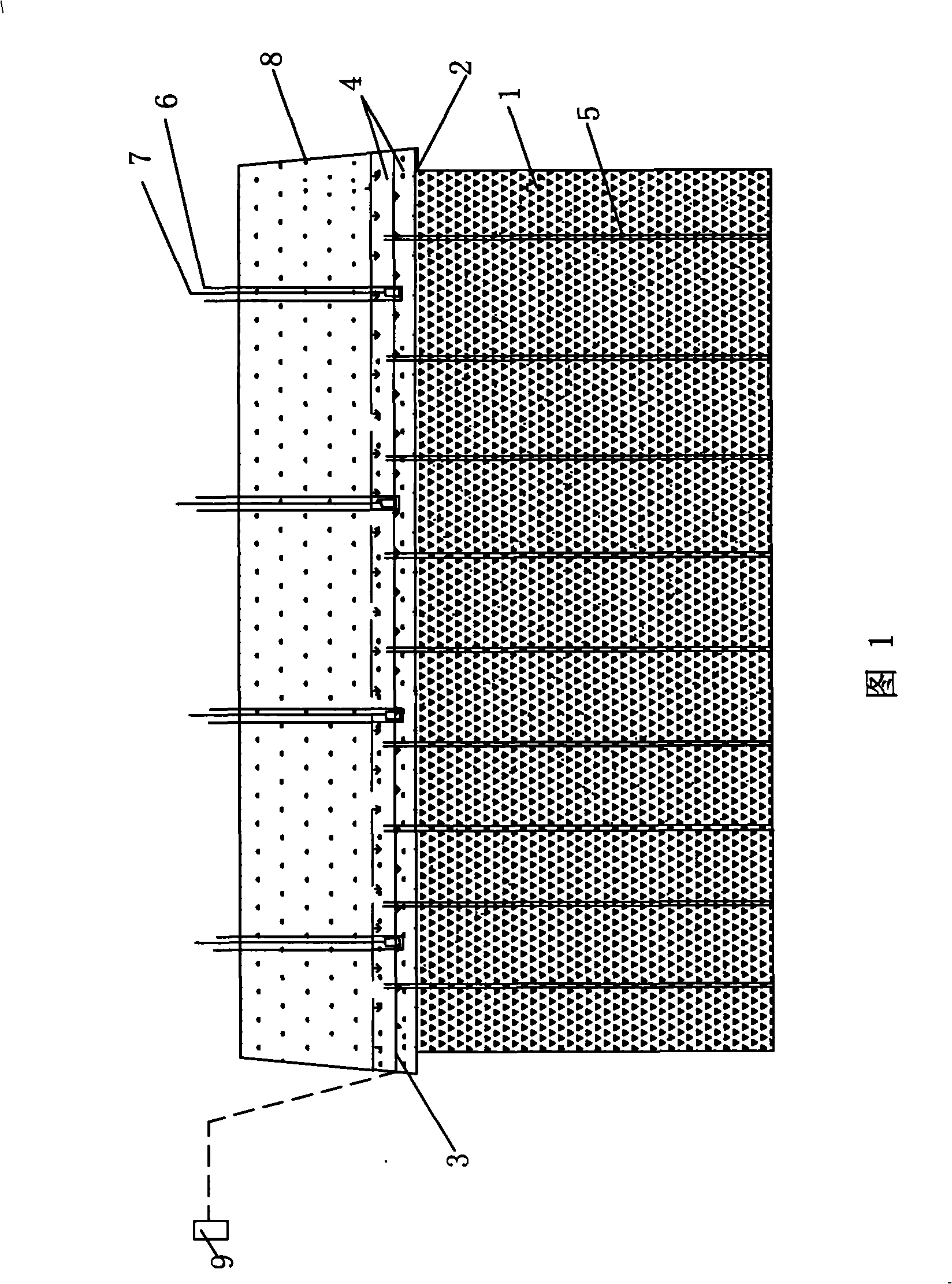 Method for quickly processing heavy layer soft soil foundation