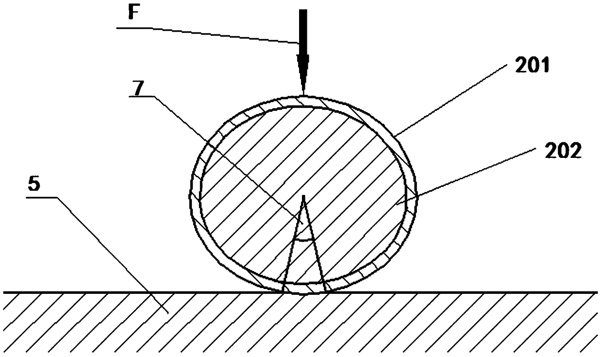 A Composite Rolling Element Rolling Bearing That Can Increase the Contact Wrap Angle of Rolling Elements