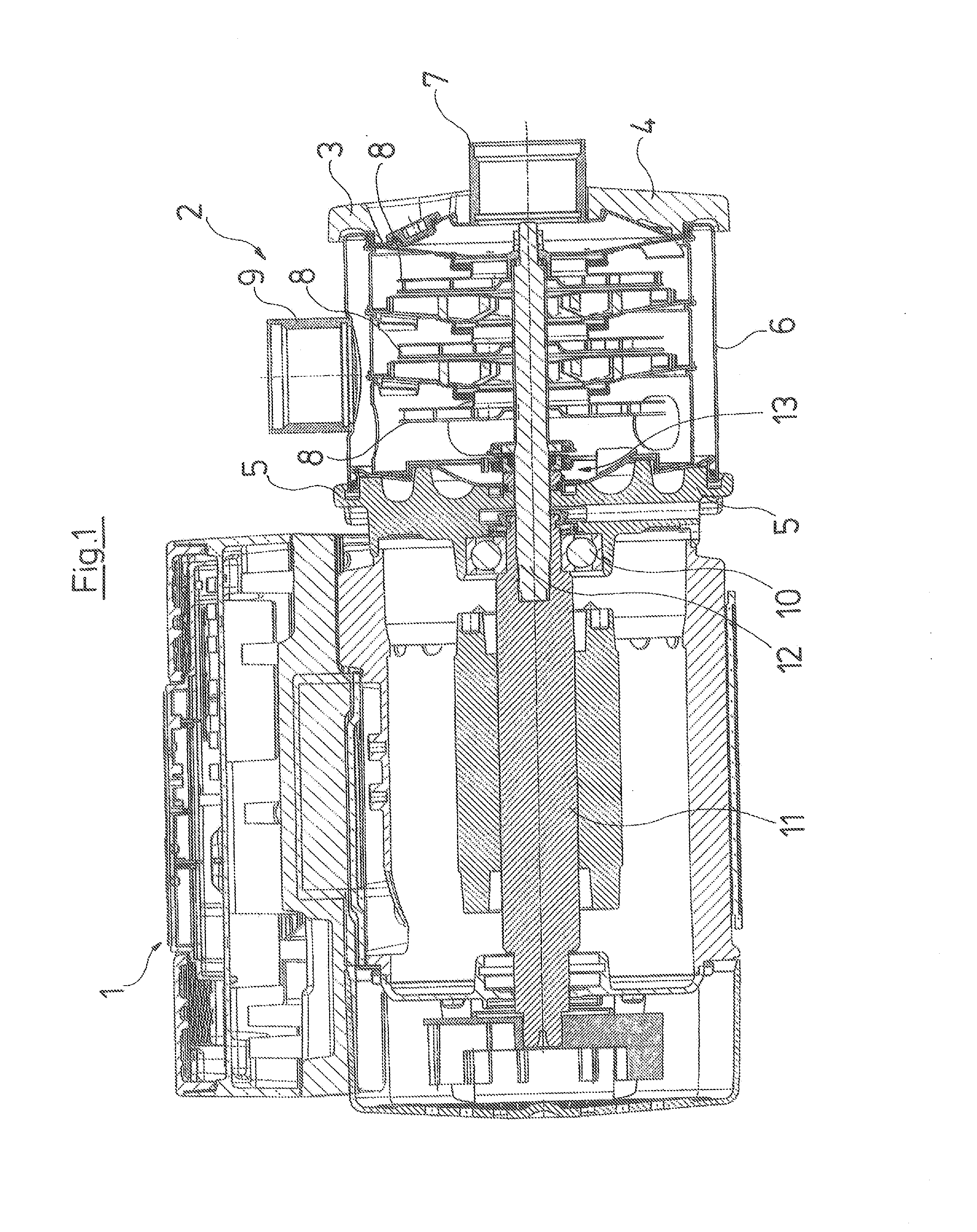 Multi-stage centrifugal pump (axial face seal)