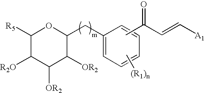 C-glycoside derivatives and salts thereof