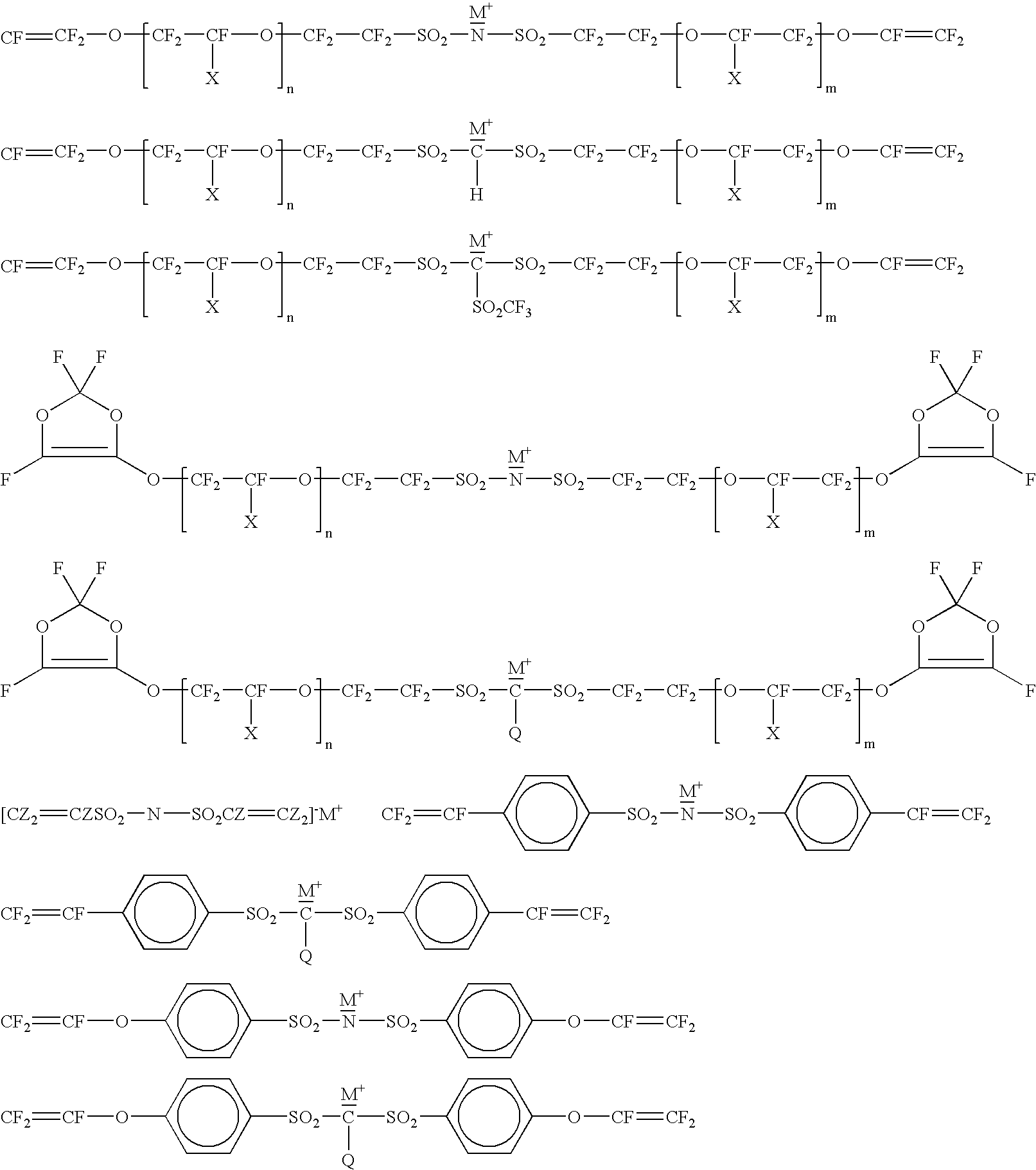 Porous or non-porous substrate coated with an immobilized polymeric composition having sulfonyl groups and hydrophilic functional groups and process