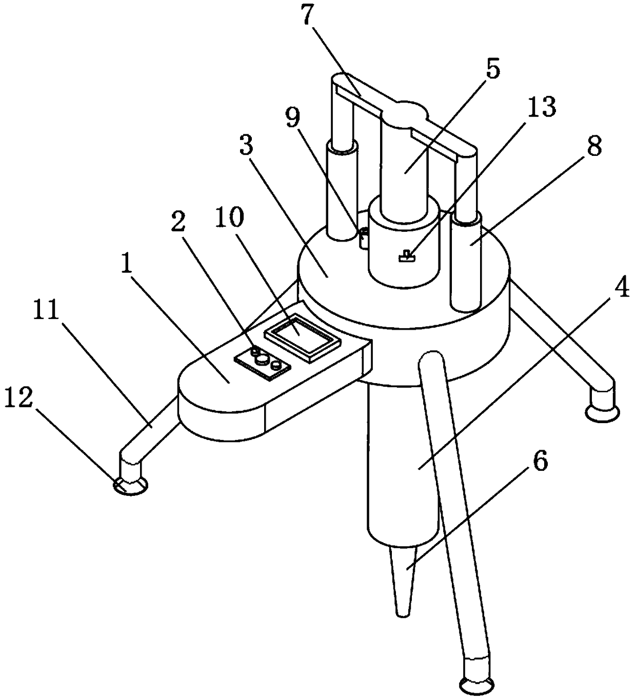 Stomach enterochirurgia abdominal cavity operation puncture device