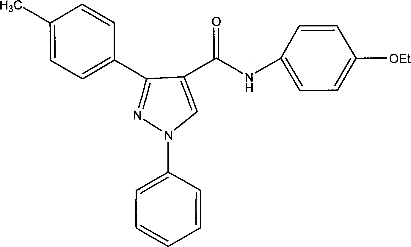 Preparation method of diarylpyrazolylaniline compounds, and application of compounds in colorectal cancer treatment