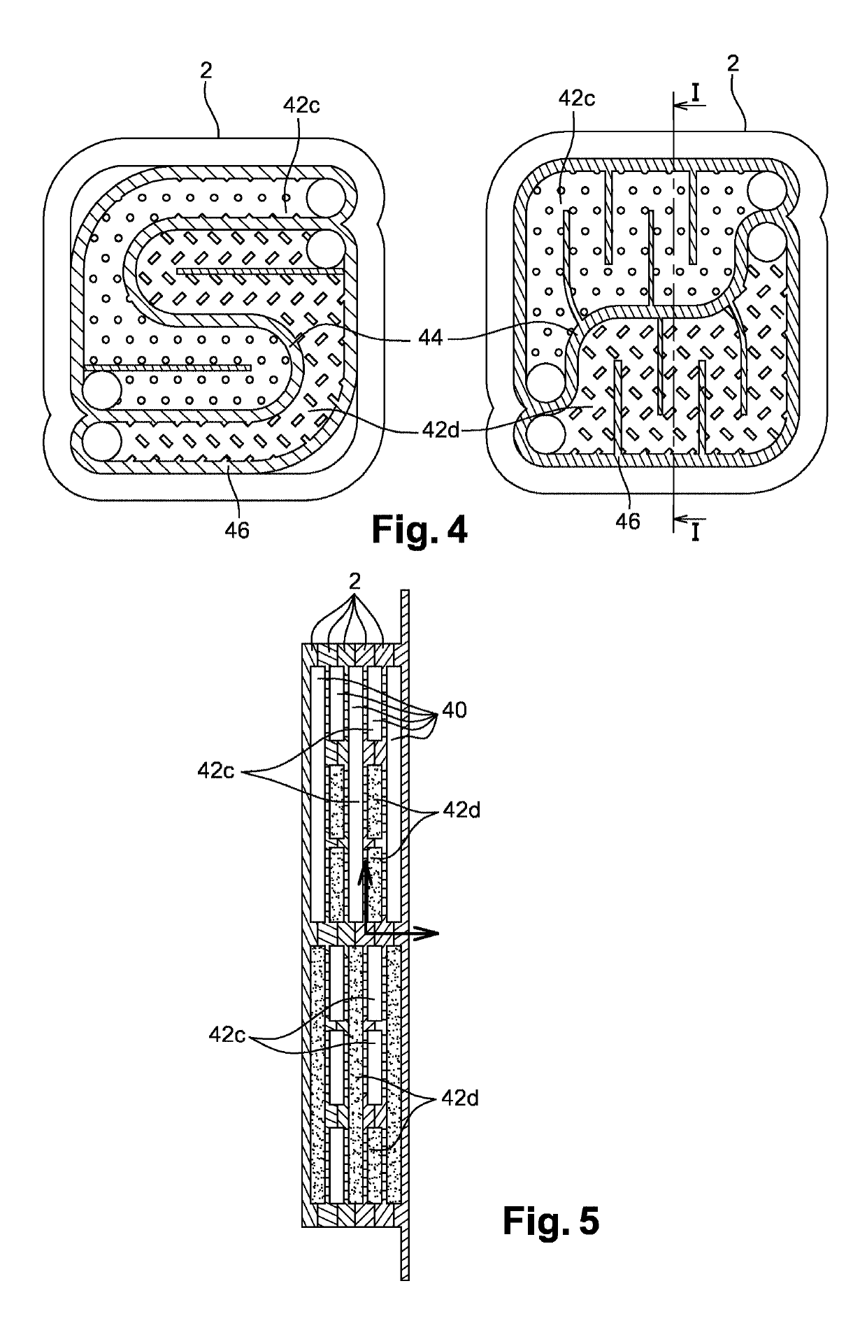 Heat exchanger made of plastic material and vehicle comprising this heat exchanger