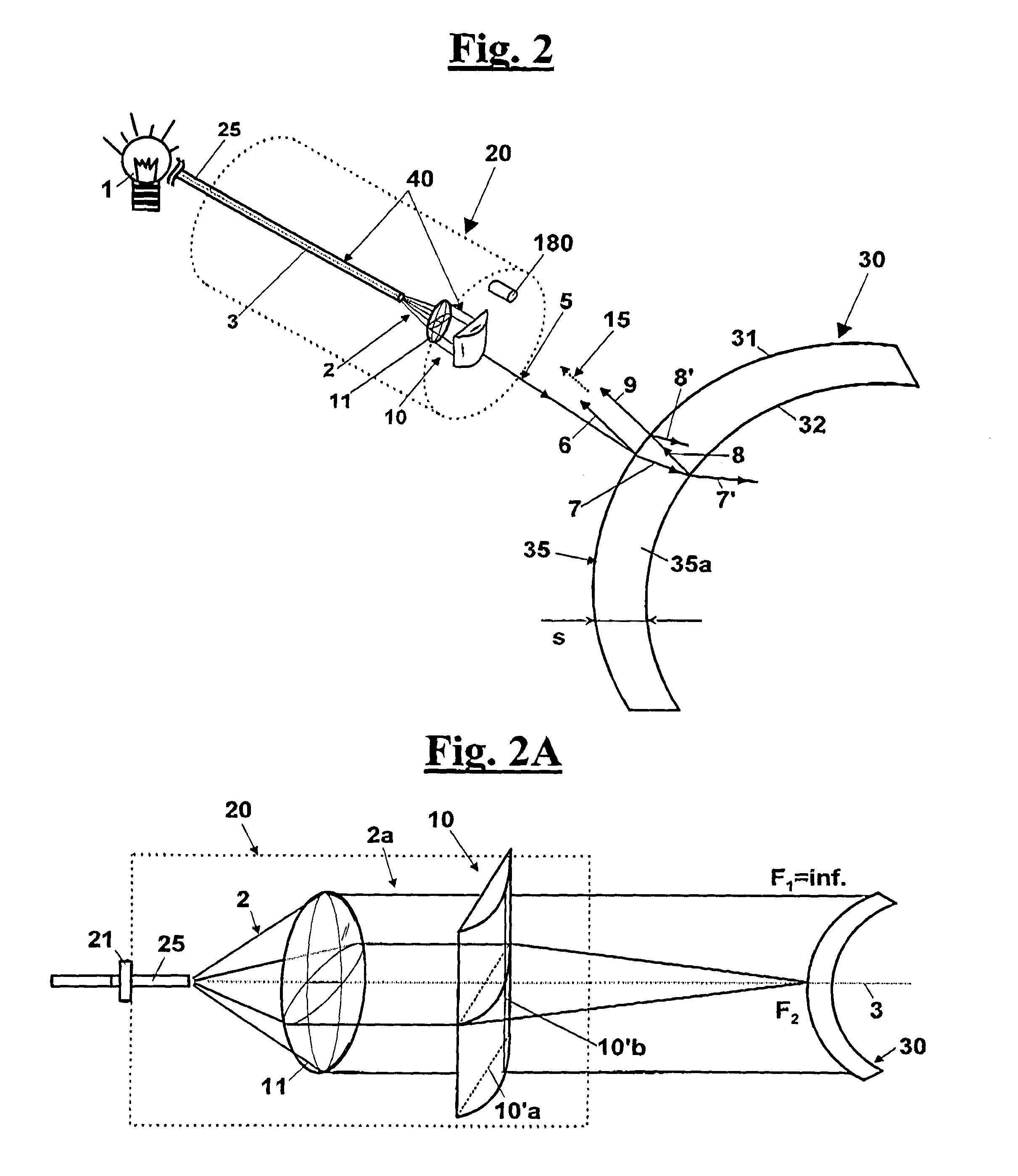 Method and apparatus for measuring the thickness of a transparent object in an automatic production line