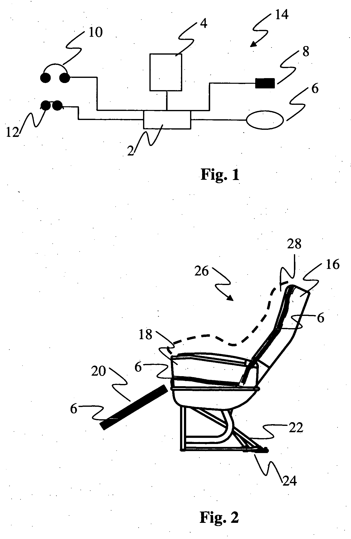 Airplane seat, passenger bench, magnetic field resonance system, and use of a device for generating electromagnetic interaction in an airplane seat or in a passenger bench in an aircraft