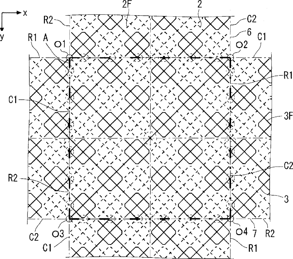 Touch screen, touch panel, and display device including the same