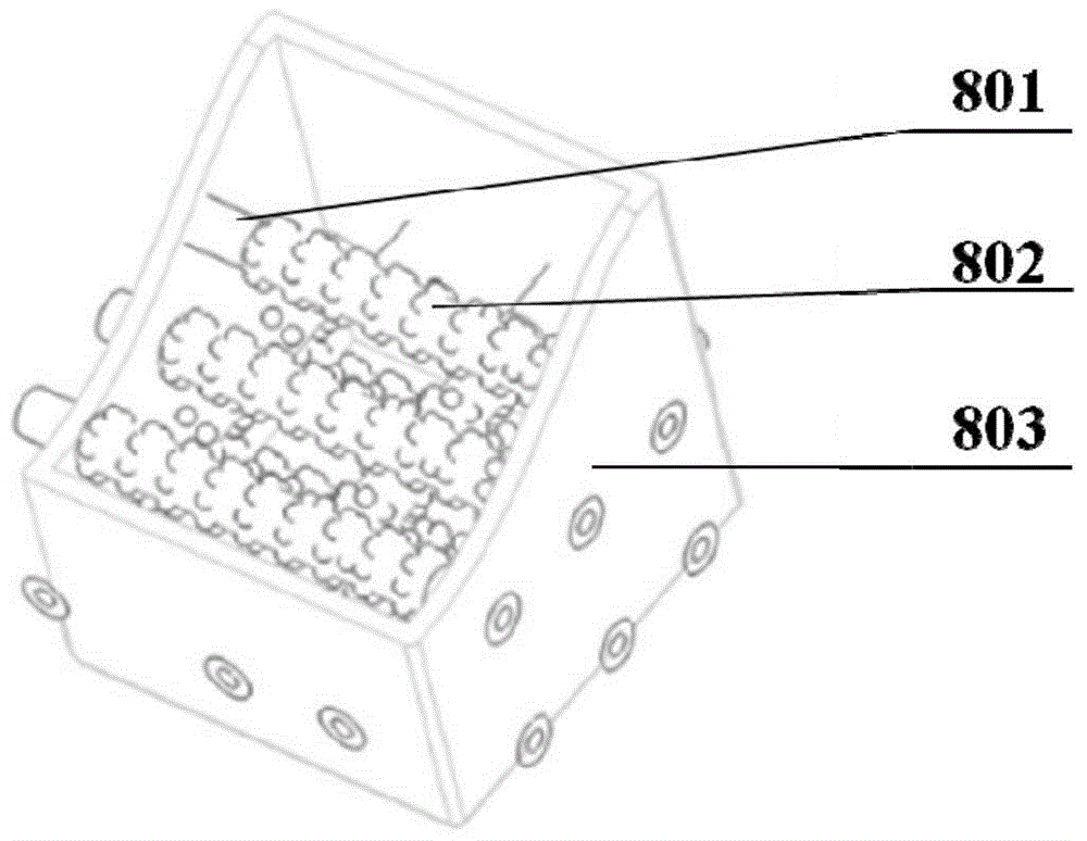 A medical biological tissue structure and its preparation method and special equipment