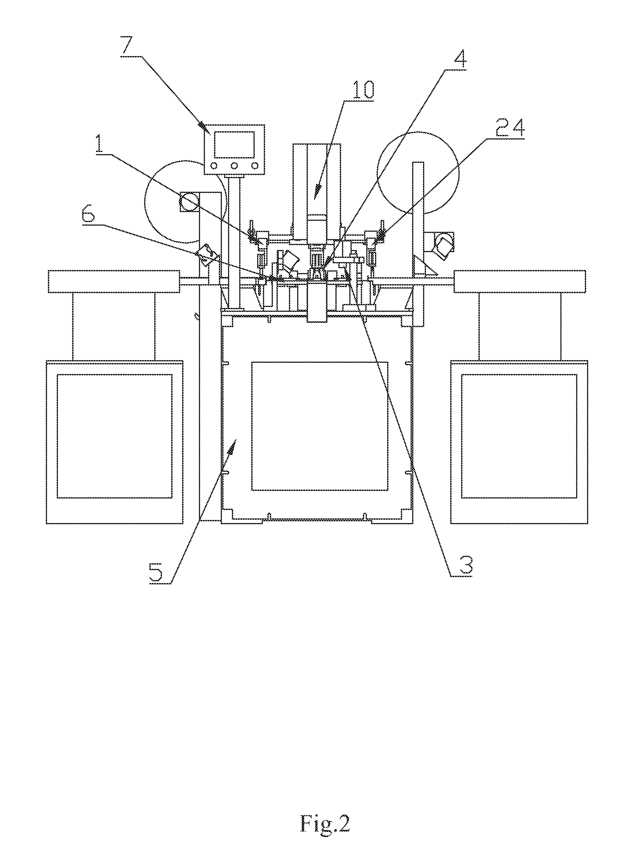 Assembly machine for disposable syringe-driven filter