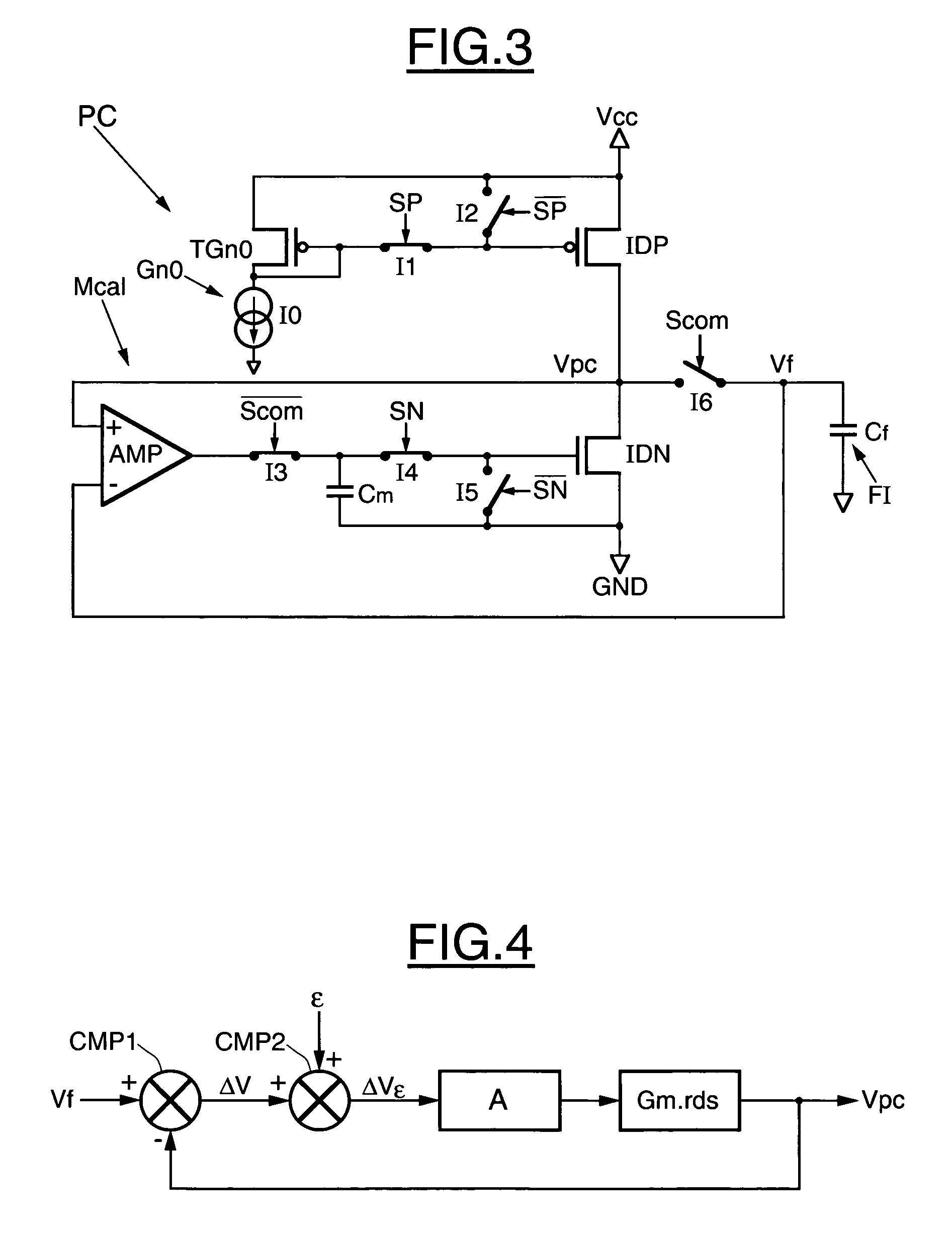 Method of correcting the phase difference between two input signals of a phase-locked loop and associated device