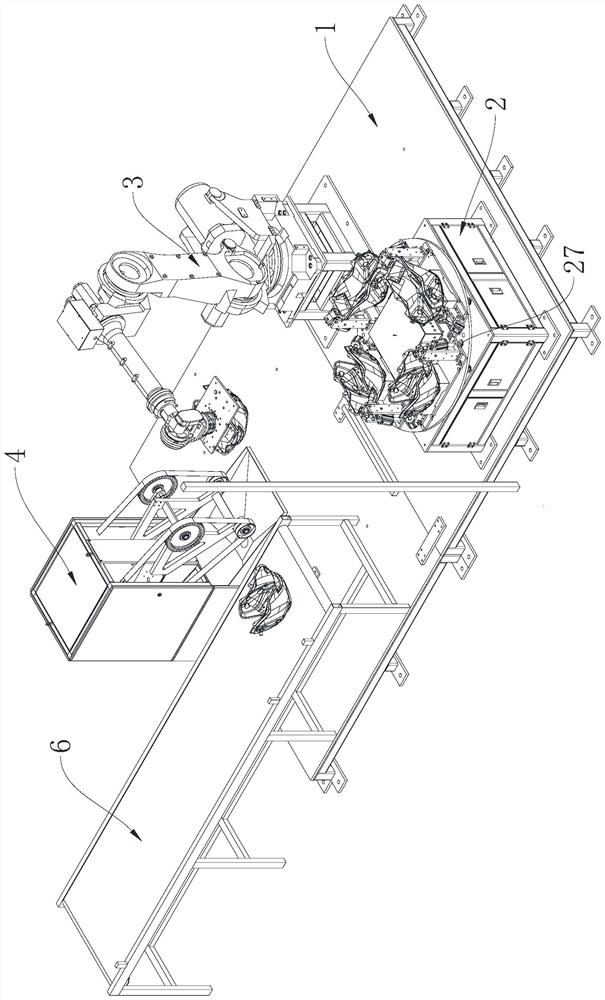 Motor vehicle fuel tank outer body welding seam grinding and polishing equipment