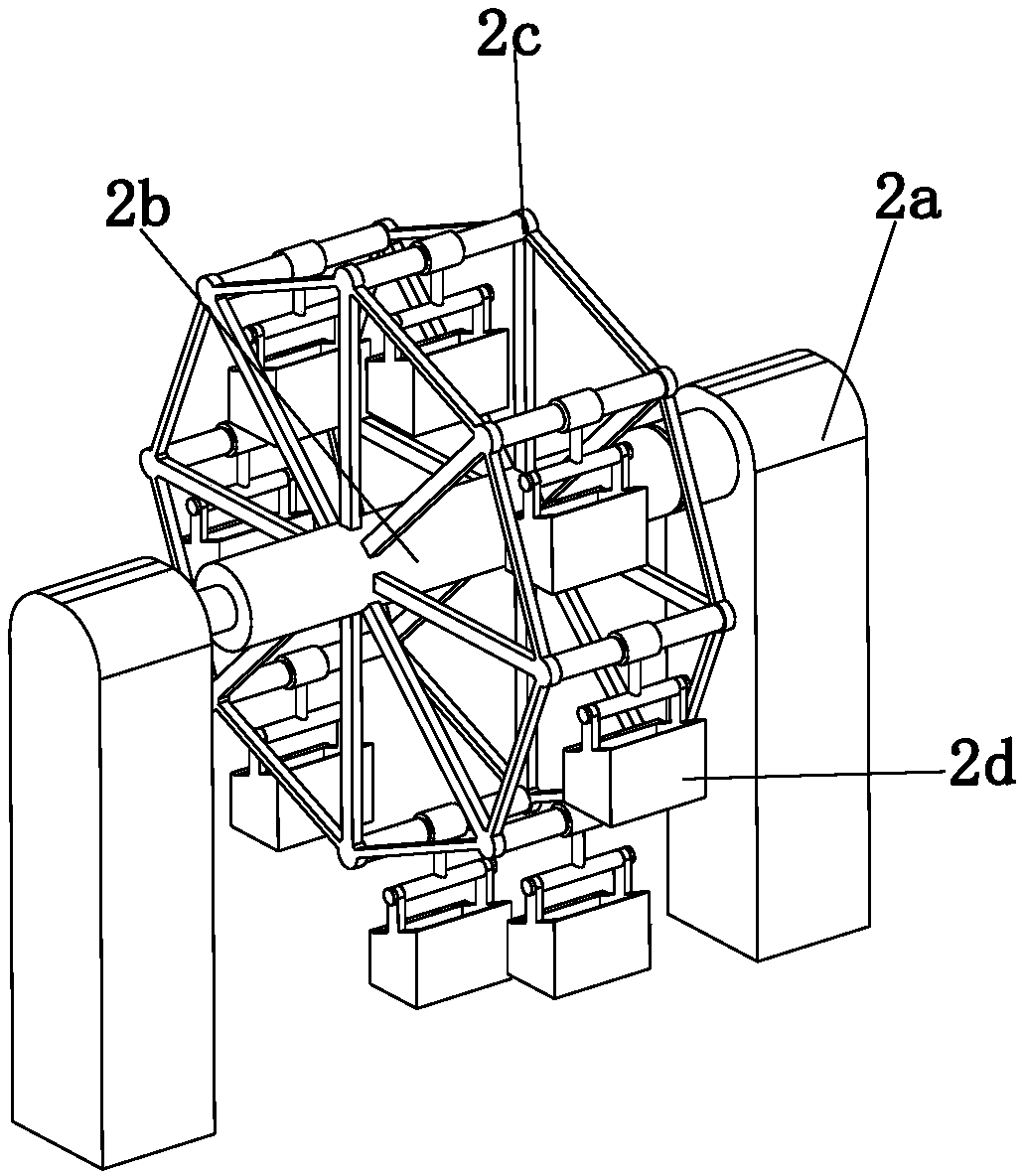 Automatic sand loading device for buildings