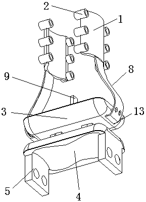 Thighbone far-end osteotomy device for orthopedics department and positioning device thereof