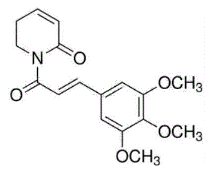 Purposes of piperlongumine used for preparing medicine preventing cerebral arterial thrombosis