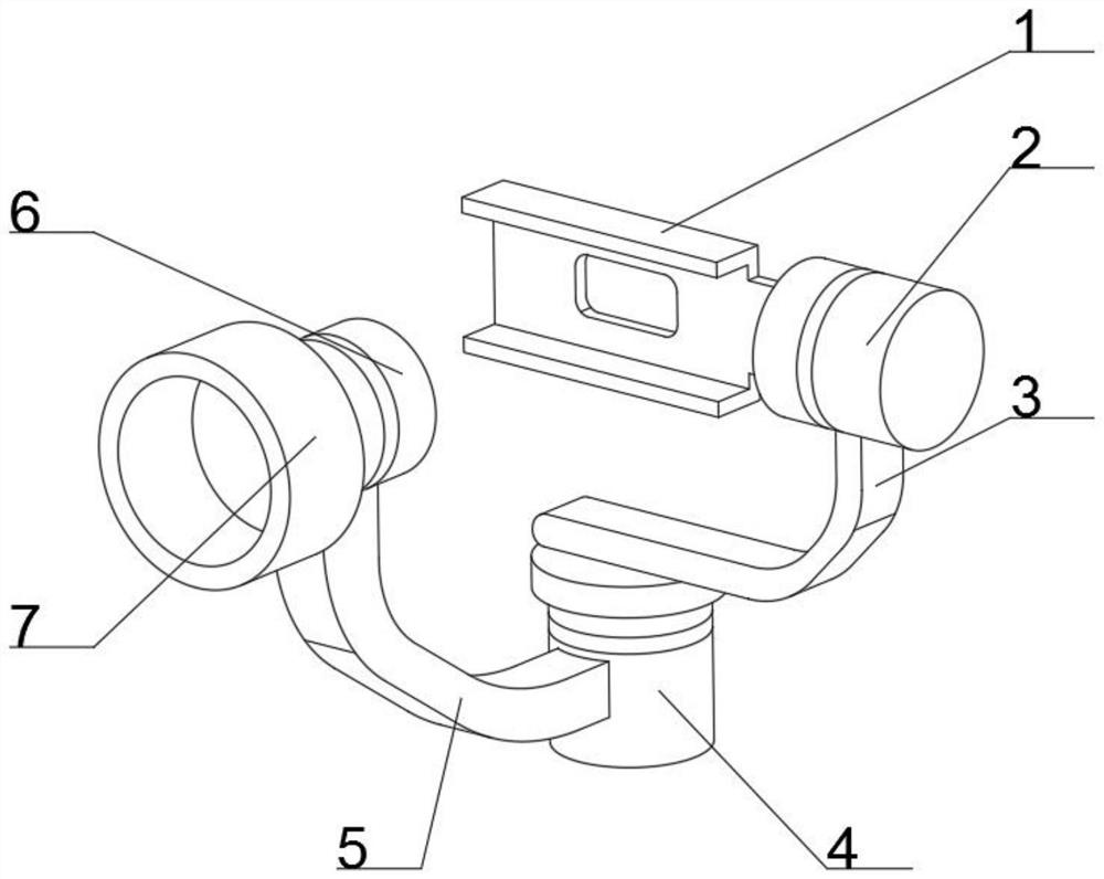 A portable sports camera stabilizer