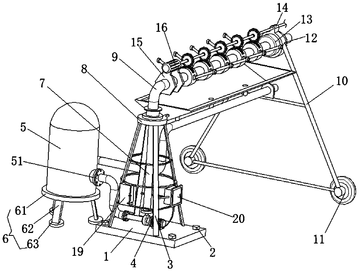 Water-saving agricultural irrigation device