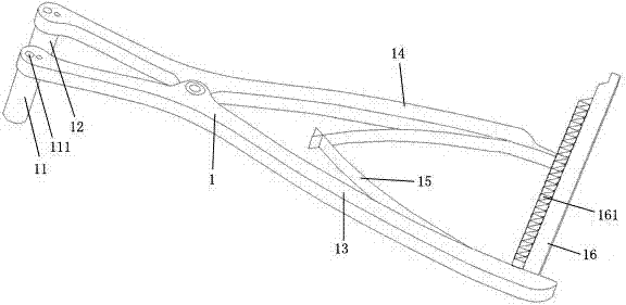 Rotary osteotomy bone cutting device and application thereof