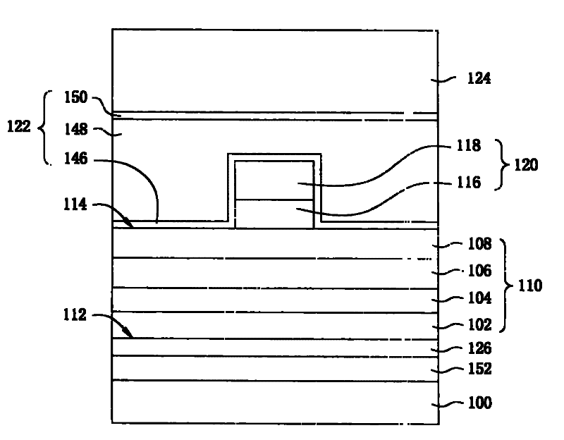 LED with high efficiency and method for manufacturing the same