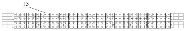 Half-ship sea-crossing whole ship jacking method