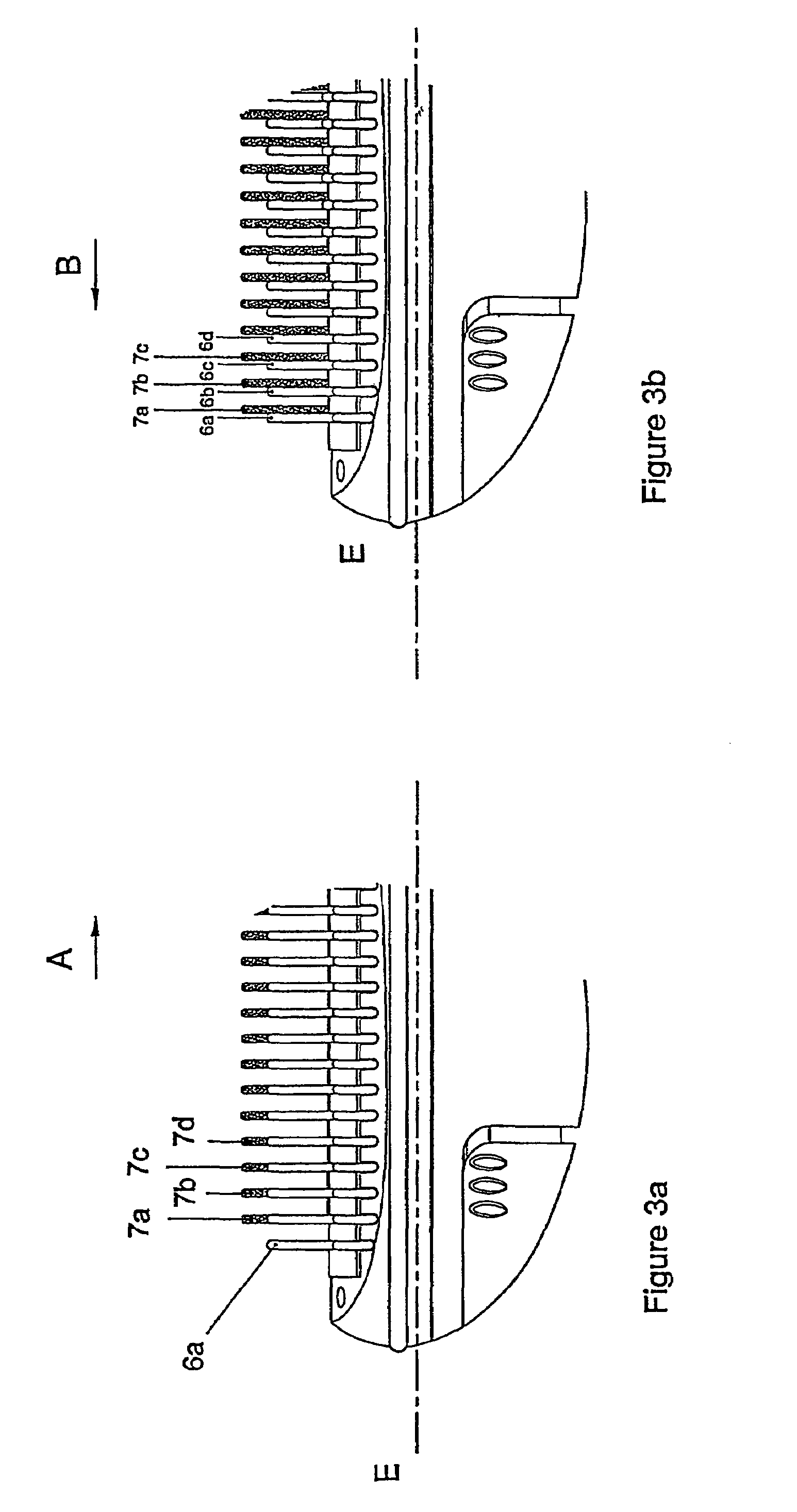 Hair straightening and styling device