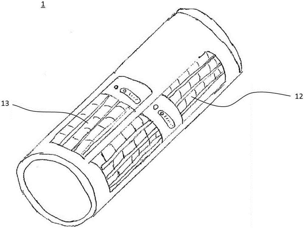 Rear-row air conditioner air outlet control device for vehicle