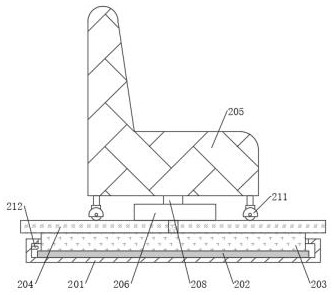 Privacy guarantee type personnel counting and guarding system for indwelling room