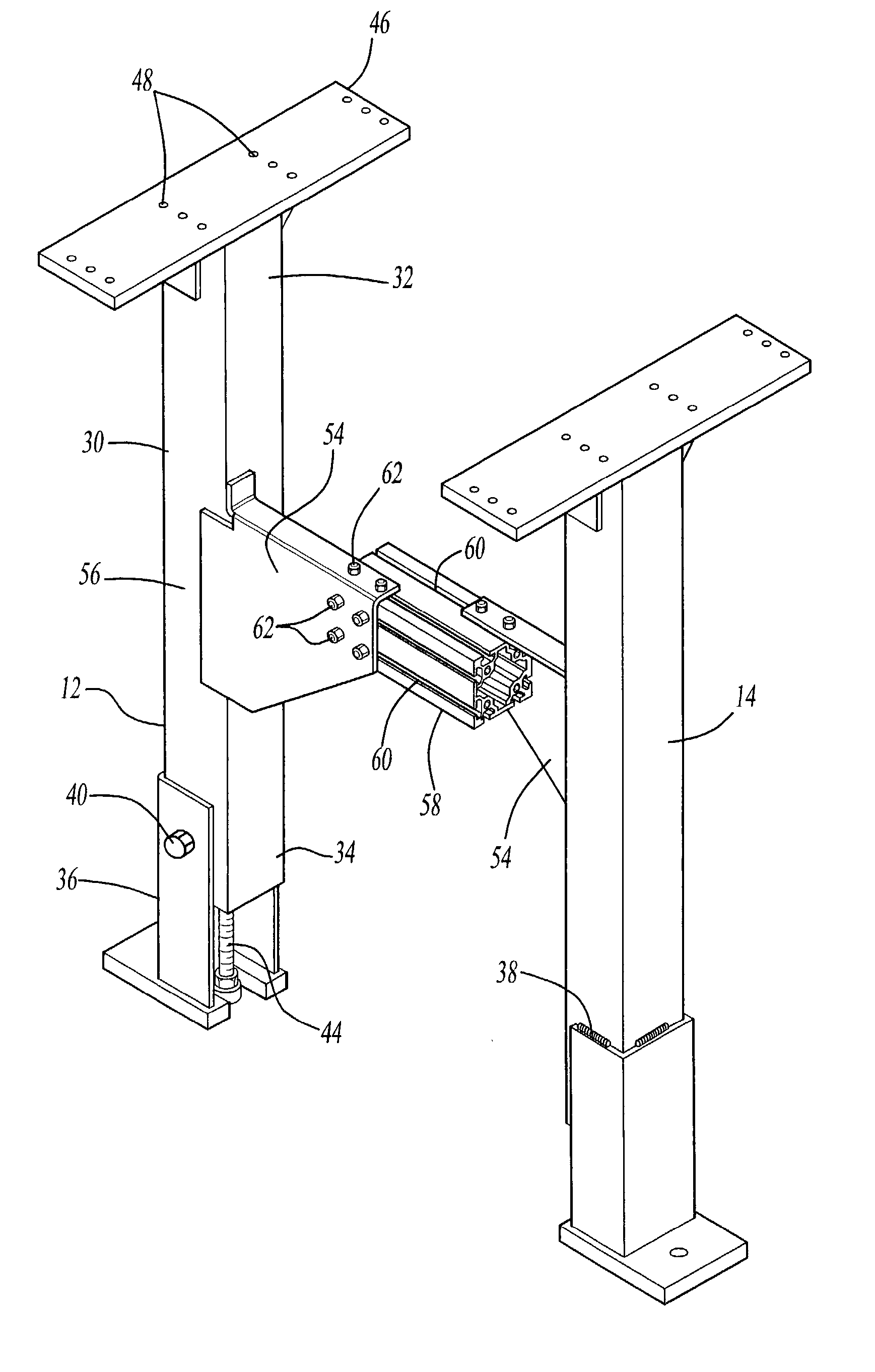 Modular roller conveyor system