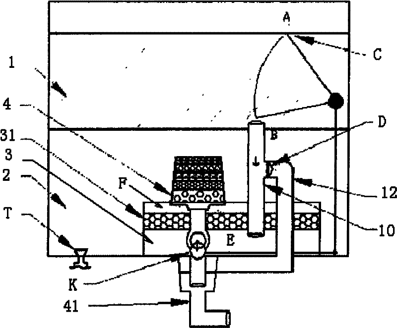 Purified water processing method and processing device