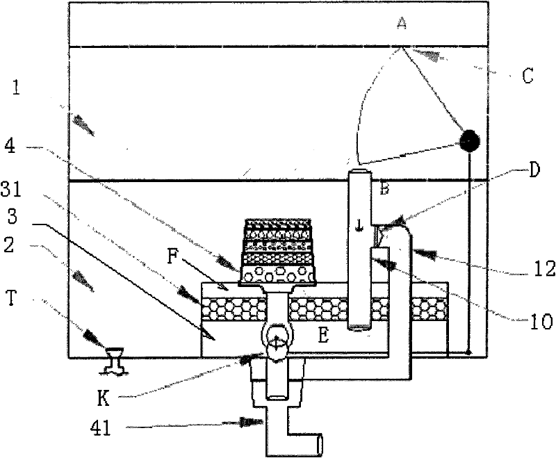 Purified water processing method and processing device