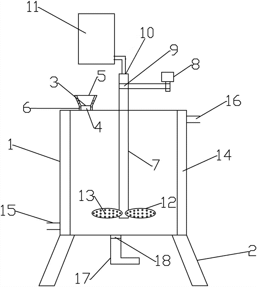 Stirrer for honey processing