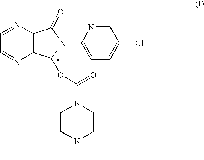 Process for the resolution of zopiclone and intermediate compounds