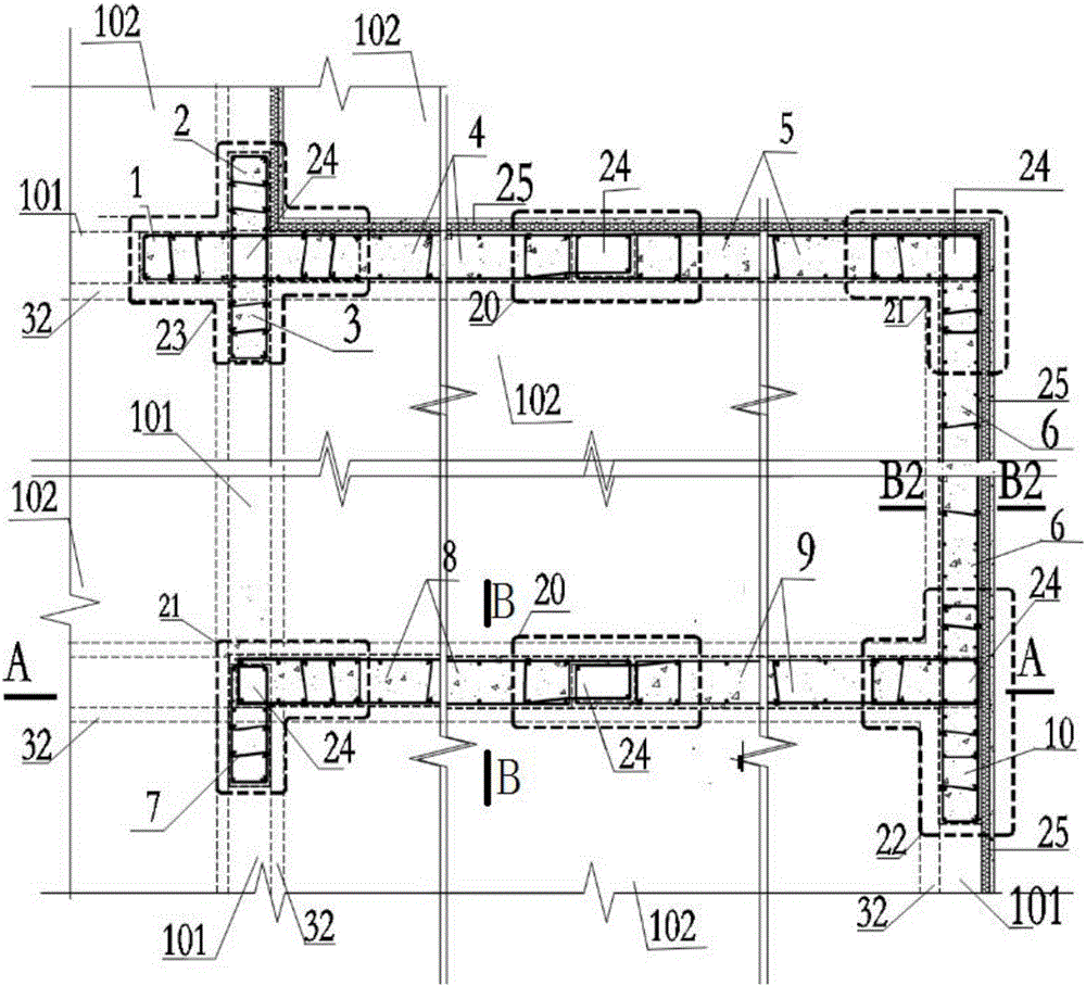 Assembly type prefabricated structure wallboard unit and connecting joints thereof