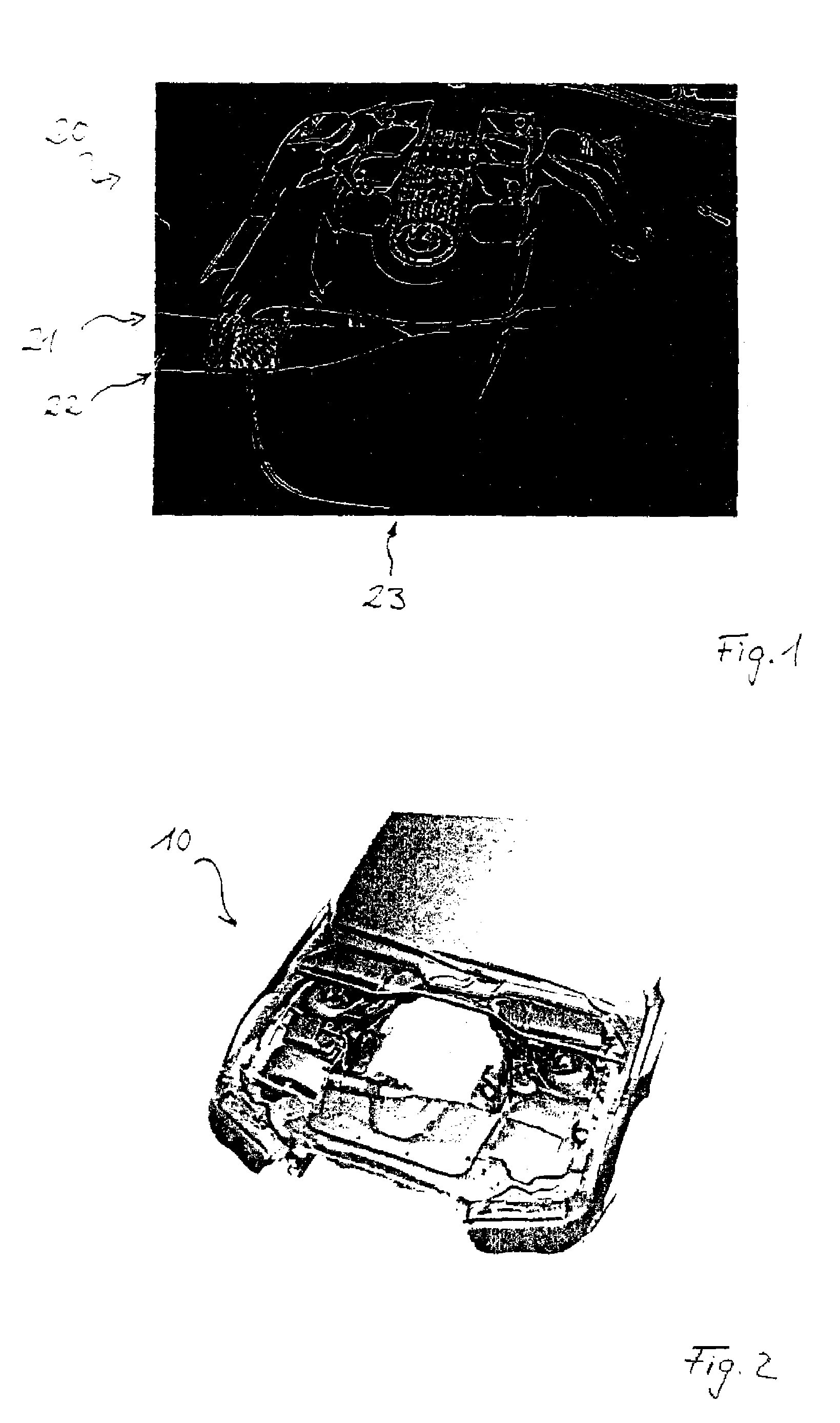 Method of and system for determining a data model designed for being superposed with an image of a real object in an object tracking process