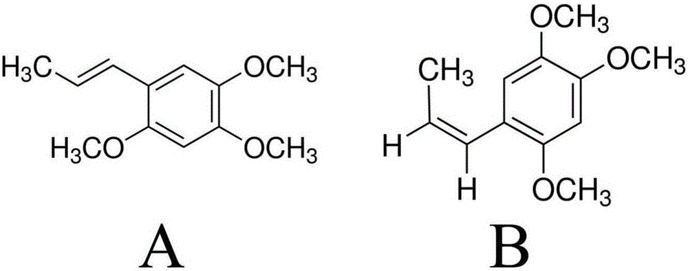 Application of beta-asarone to preparation of drugs for treating or preventing liver metastases of colorectal cancer