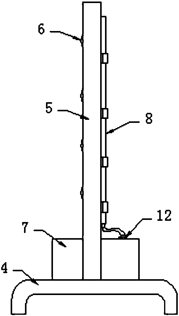 Water-saving vegetable planting hydroponics device