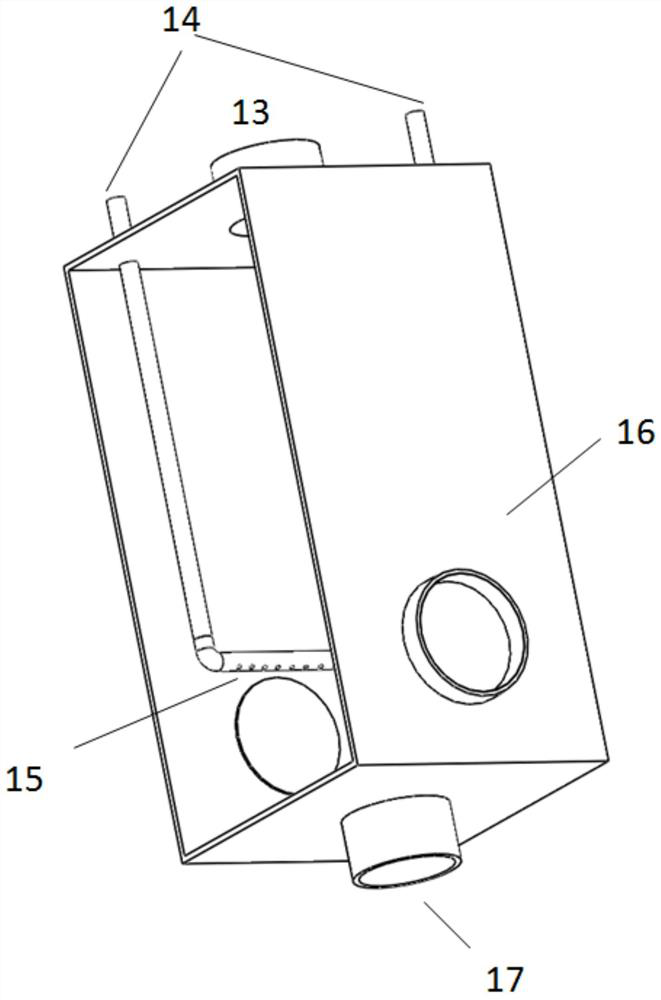 Pipeline pulverized coal particle size measuring device and measuring method