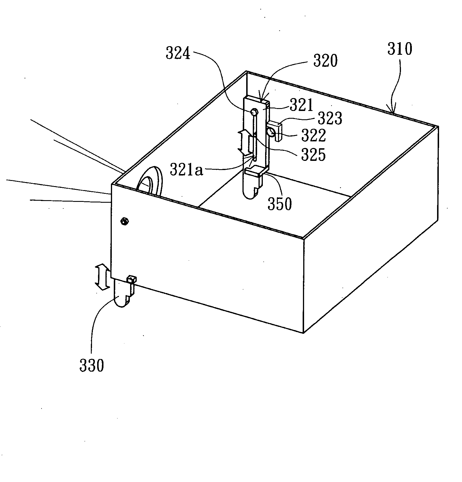 Projector and supporting structure thereof