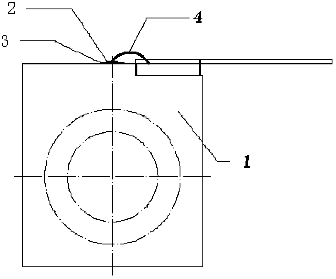 Laser diode packaging module and packaging method