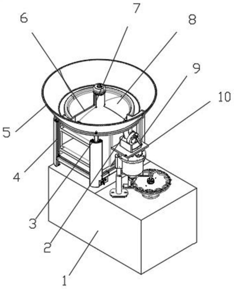 High-temperature treatment equipment for iron handicraft processing and its application method