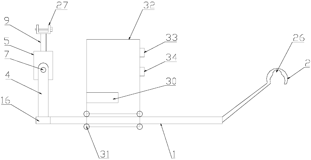 Live-line operation insulation flat ladder of power transmission line