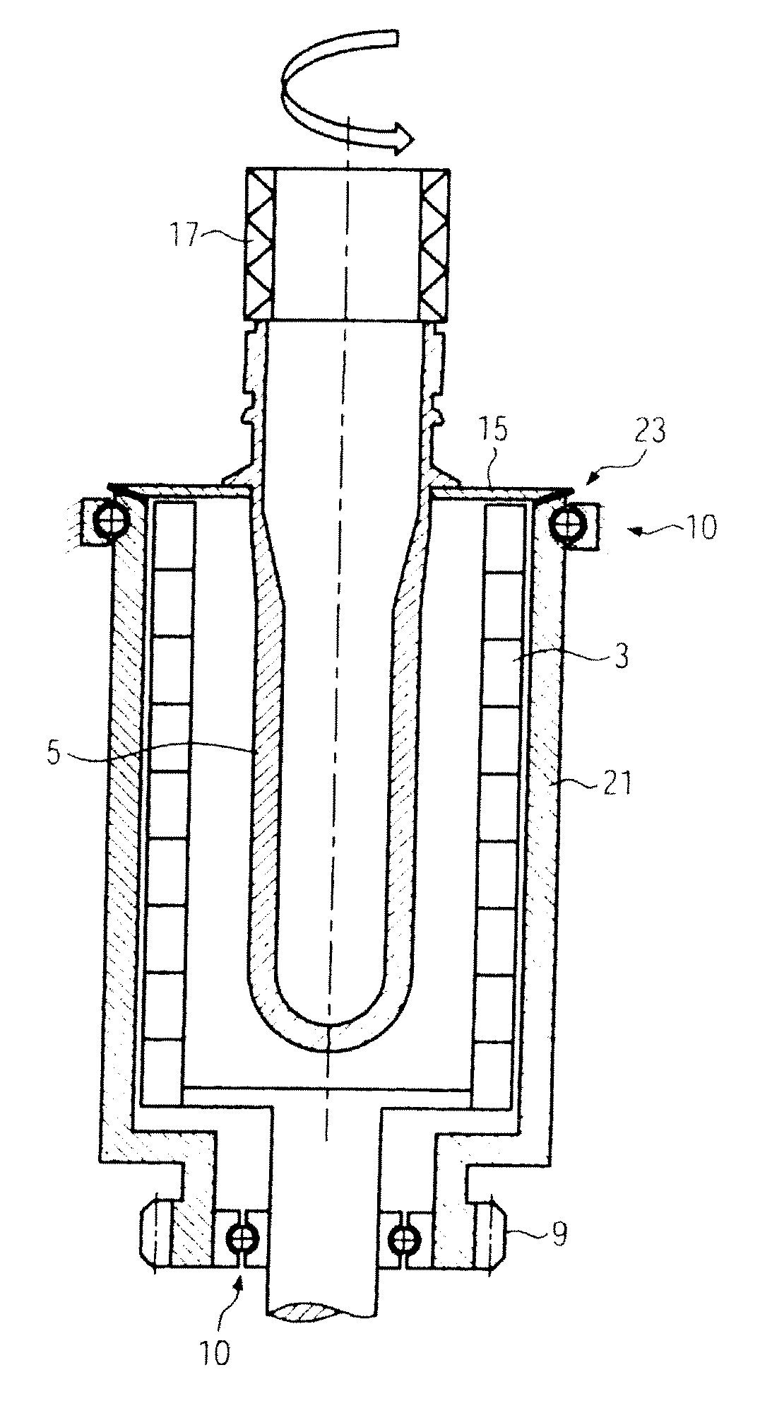 Furnace for Conditioning Preforms