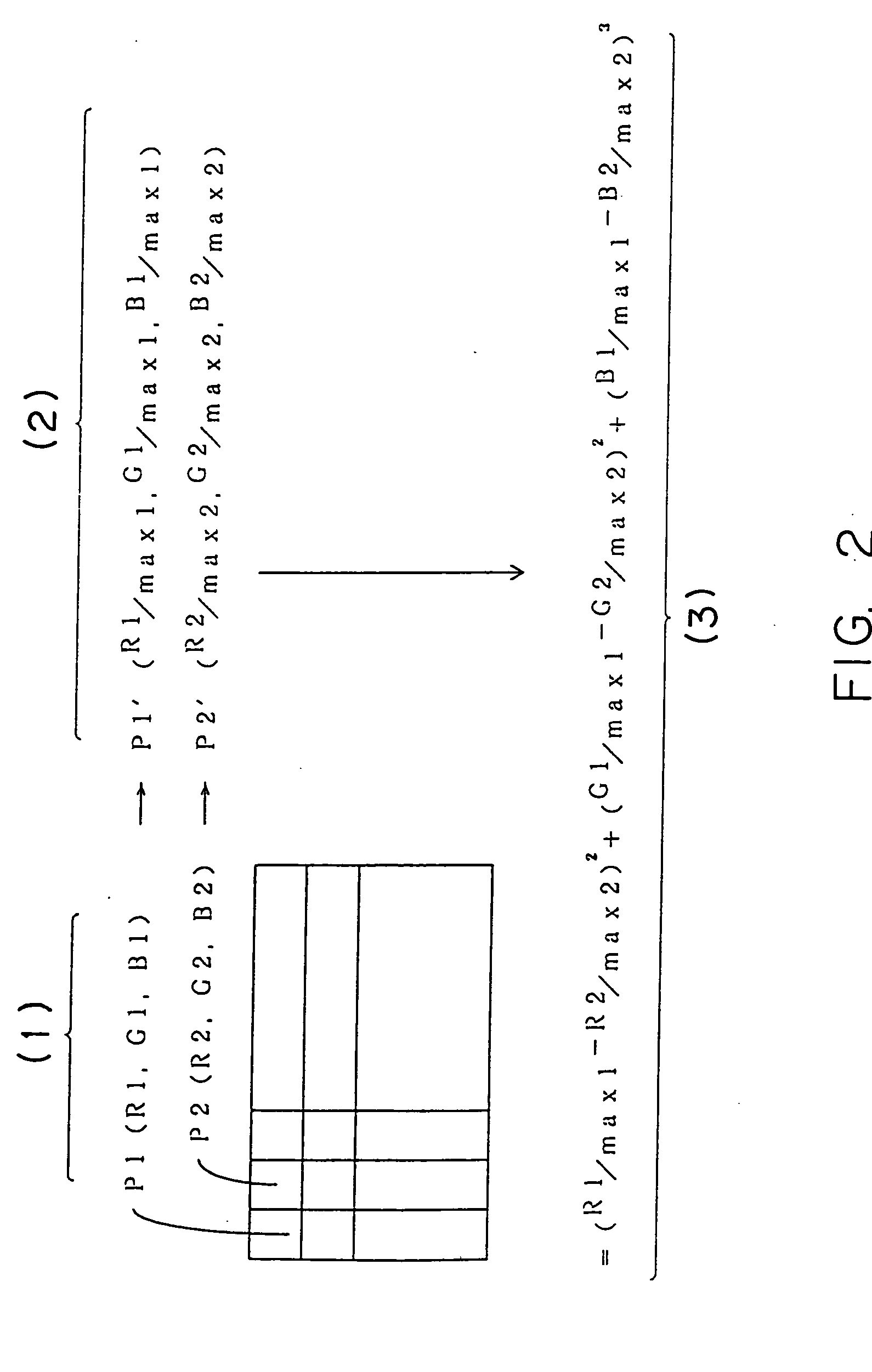 Color image processing apparatus and pattern extracting apparatus