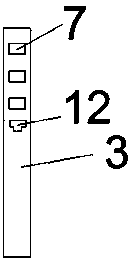 Auxiliary device for construction barricade and method of constructing barricade of auxiliary device