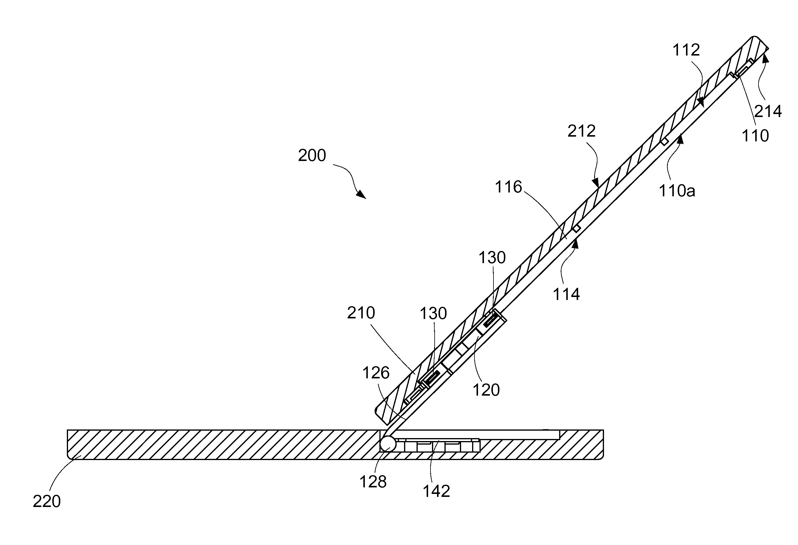 Hinge assembly having linear movement and slide type electronic device