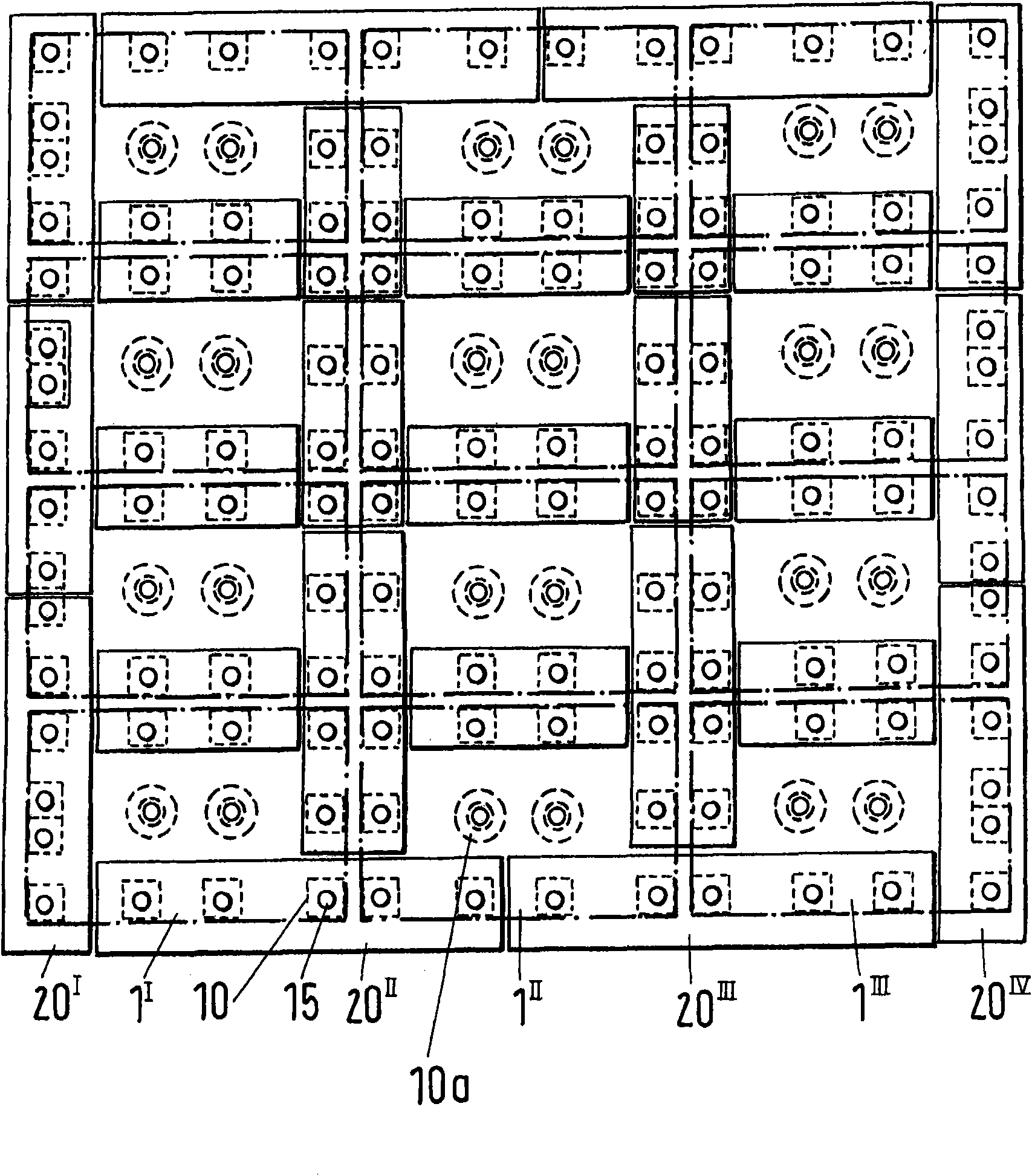 Storage rack assembly for storing nuclear fuel elements