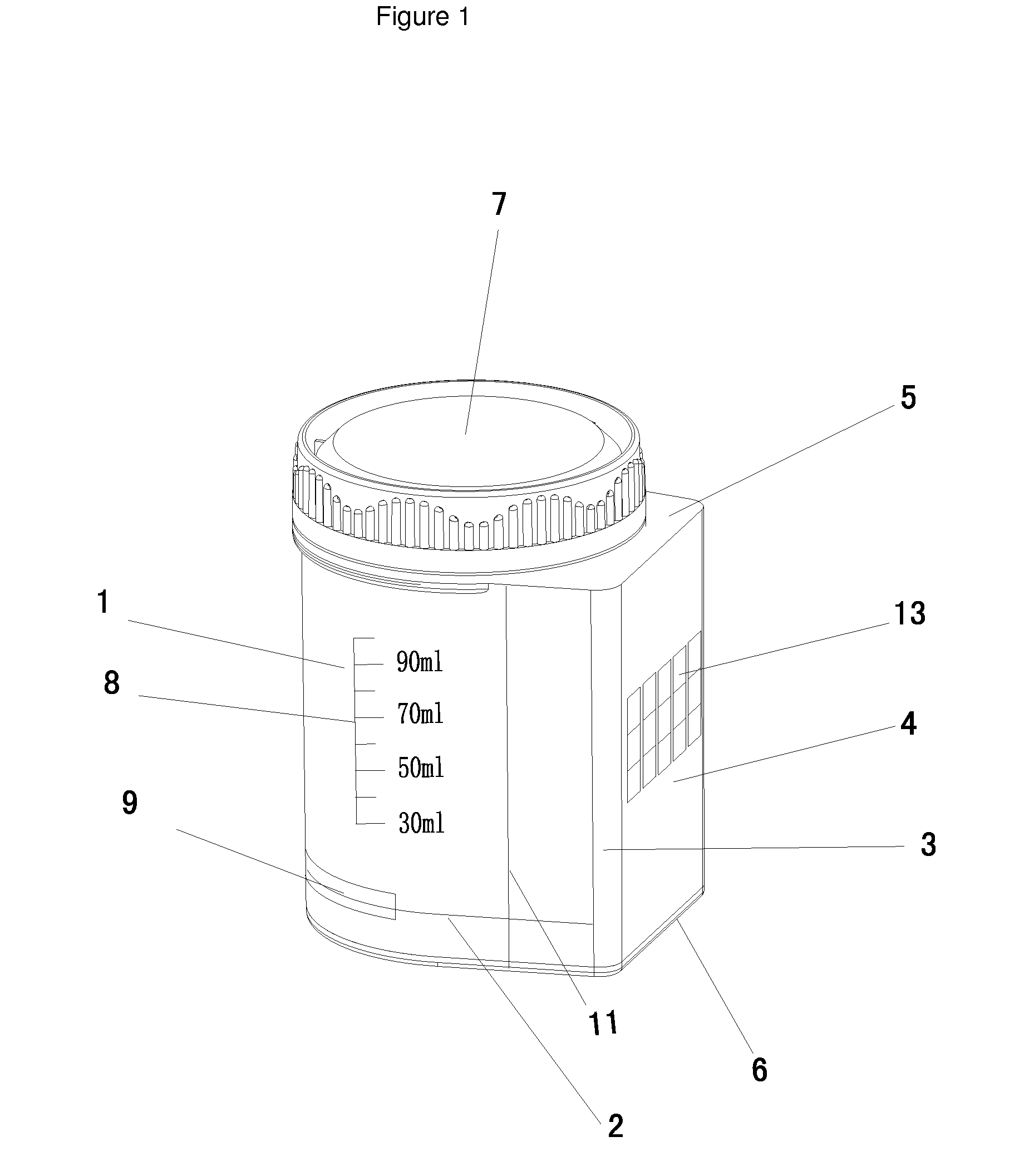 Collecting and testing device and method of use
