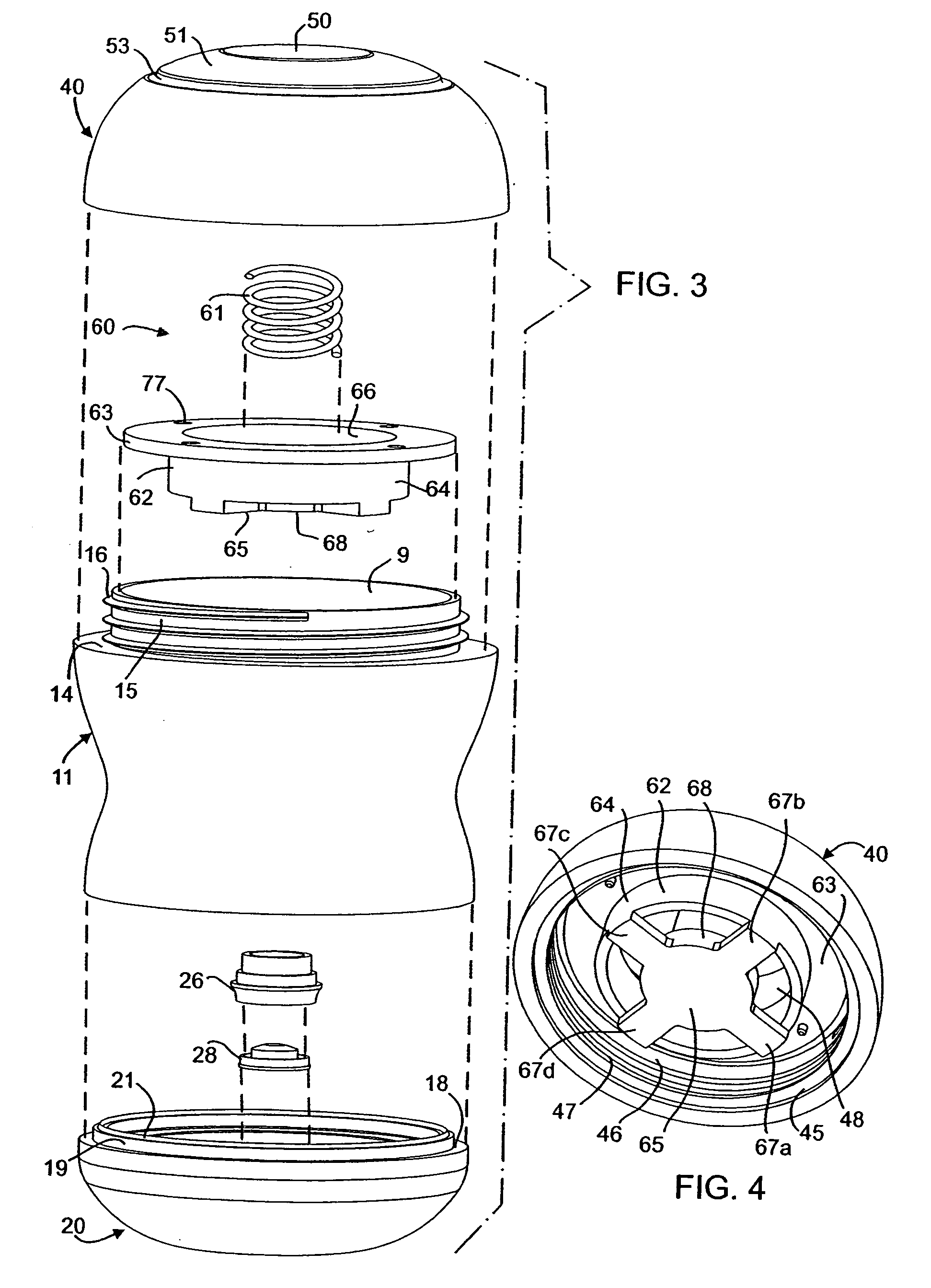 Soap dispensing cleaning device